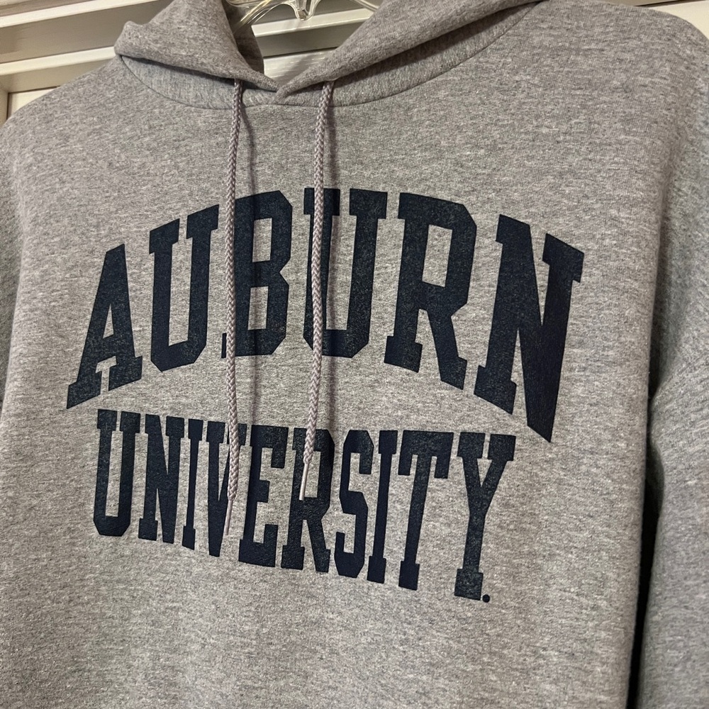 Champion Auburn University sports grey hoodie XXL - Picture 2 of 8
